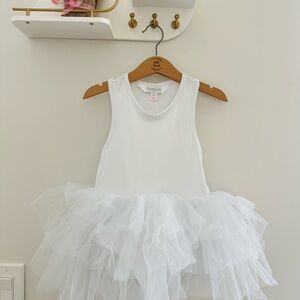 White Tulle Dress by I luv plum